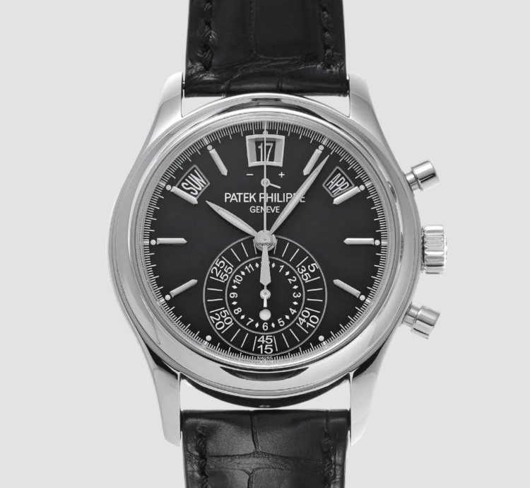 Patek Philippe Annual Calendar Chronograph 5960p-016 Chronograph Black Dial