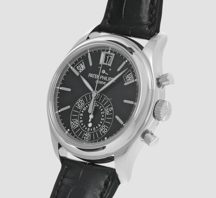 Patek Philippe Annual Calendar Chronograph 5960p-016 Chronograph Black Dial