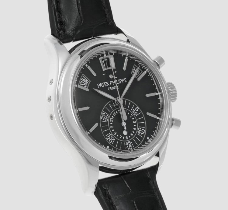 Patek Philippe Annual Calendar Chronograph 5960p-016 Chronograph Black Dial