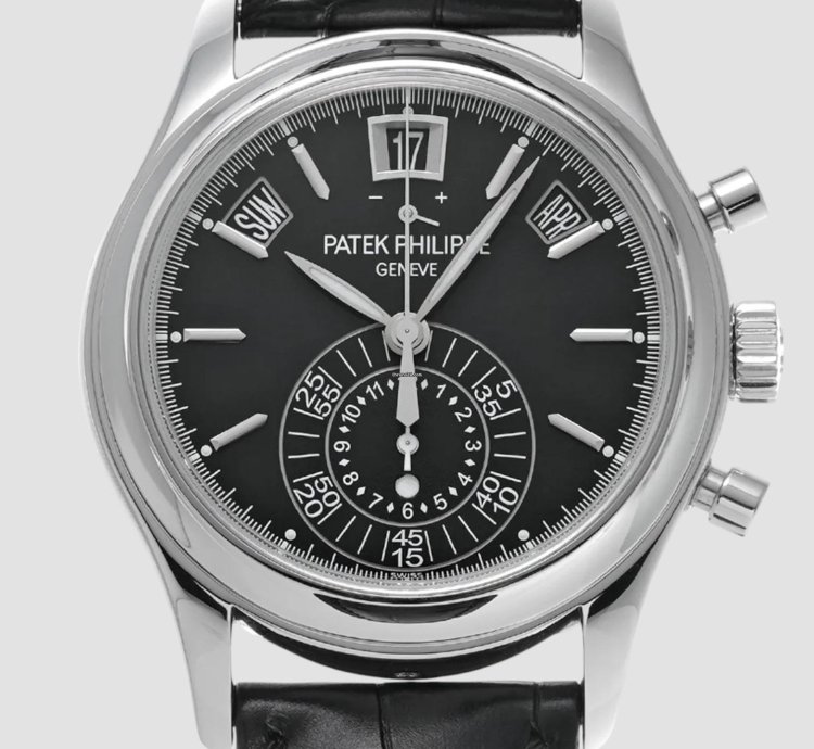 Patek Philippe Annual Calendar Chronograph 5960p-016 Chronograph Black Dial