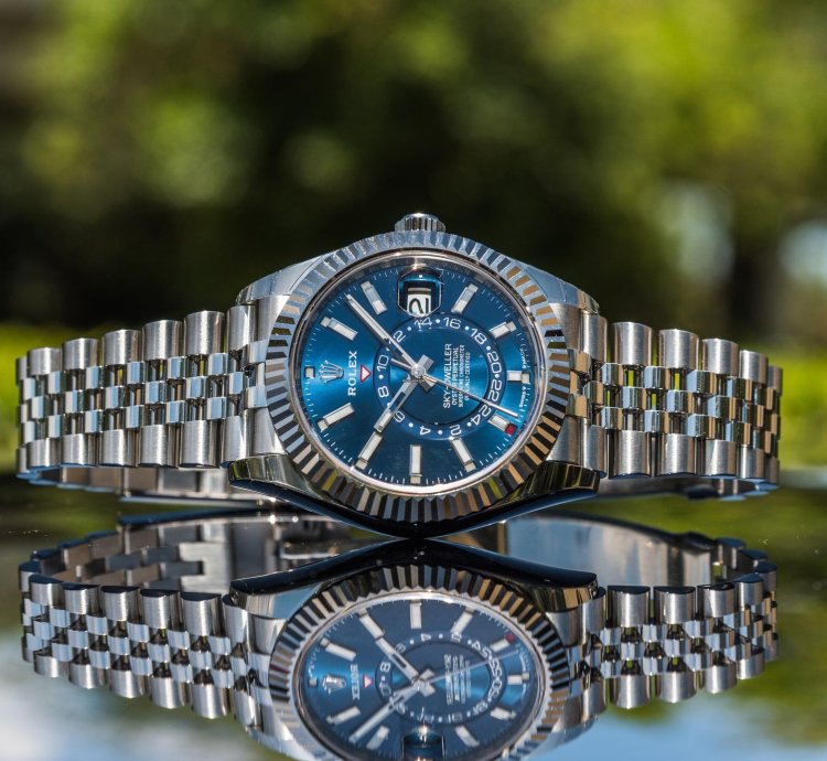 Rolex Sky-dweller Unworn 2023 Sky-dweller 336934 Blue Dial On Jubilee