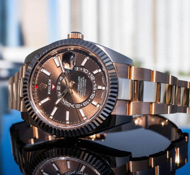 Rolex Sky-dweller Unworn 2023 Sky-dweller 42mm 326935 Chocolate Dial