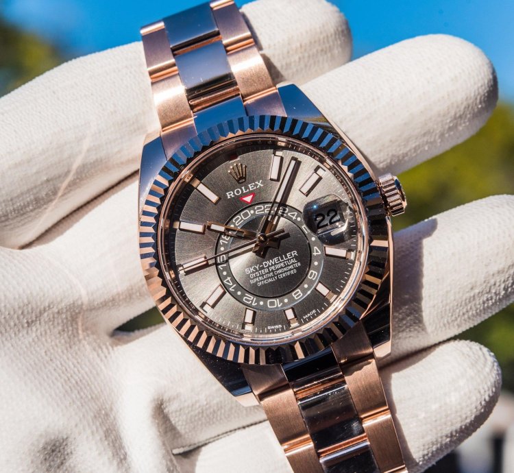 Rolex Sky-dweller Unworn 2023 Sky-dweller 42mm 326935 Rhodium Dial