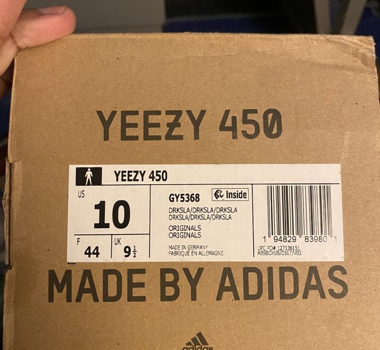 Yeezy 450 Dark Slate