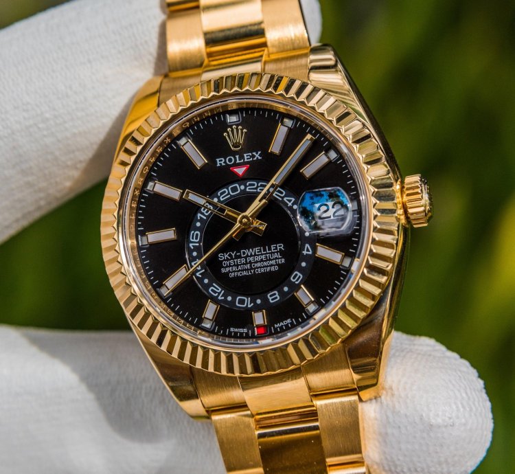 Rolex Sky-dweller Unworn 2023 Sky-dweller 42mm 326938 Black Dial