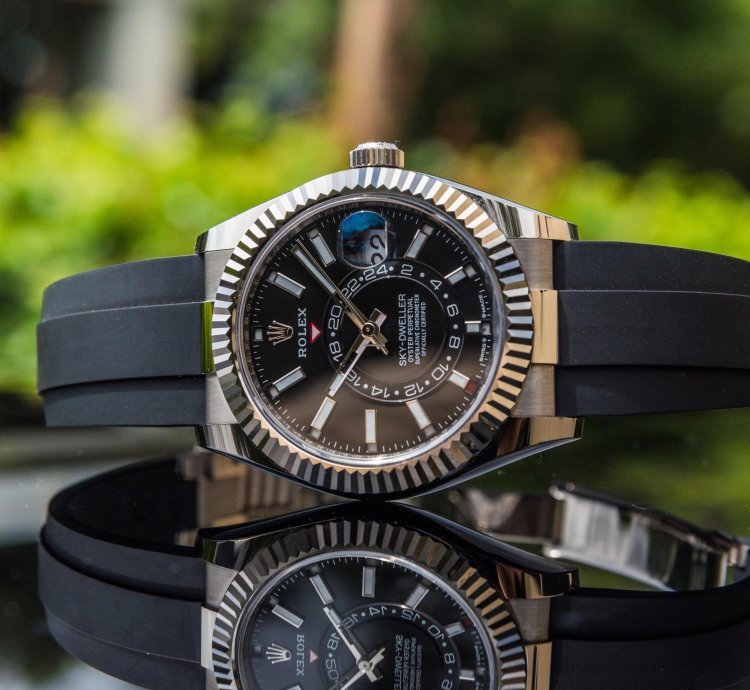 Rolex Sky-dweller Unworn 2023 Sky-dweller 42mm 336239 Black Dial
