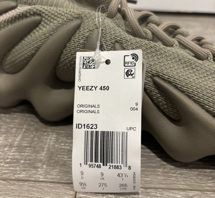 Yeezy 450 Stone Flax Size 9 5
