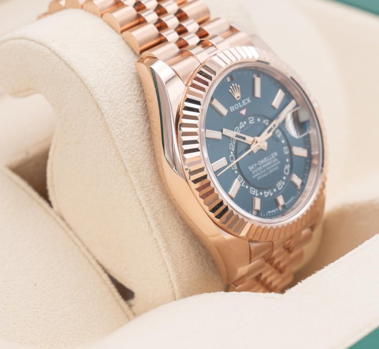 Rolex Sky-dweller Unworn Rolex Sky-dweller 42mm 336935-0005 Rose Gold Blue Dial 2025