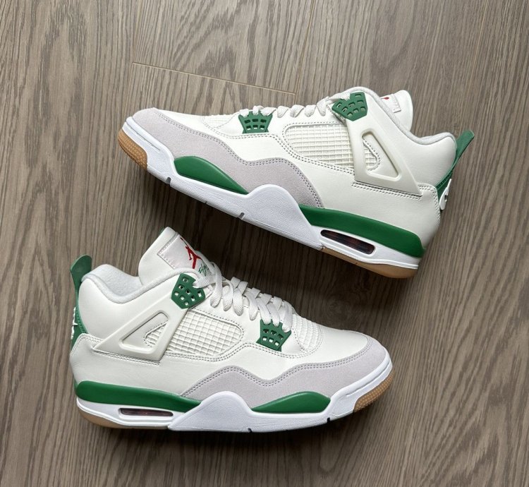 Jordan 4 Sb Pine Green