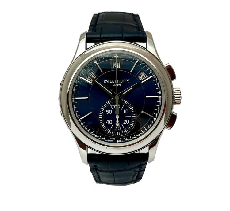 Patek Philippe Annual Calendar Chronograph Blue Dial