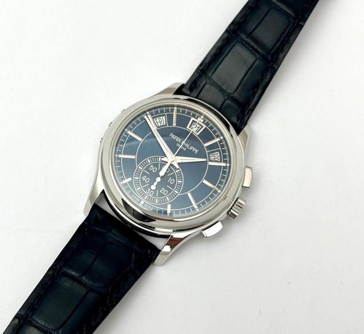 Patek Philippe Annual Calendar Chronograph Blue Dial