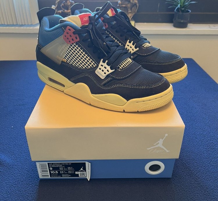 Jordan 4 Union La - Off Noir