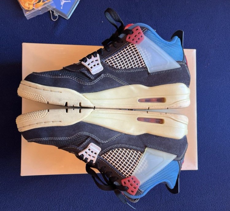 Jordan 4 Union La - Off Noir