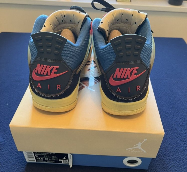 Jordan 4 Union La - Off Noir