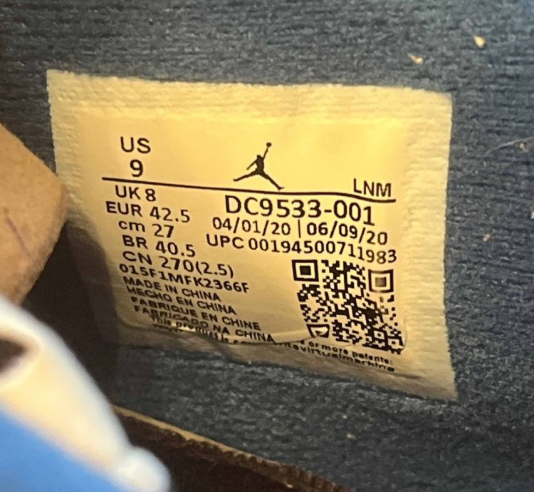 Jordan 4 Union La - Off Noir