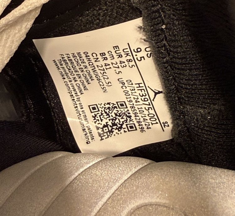 Jordan 5 Black Metallic 2025