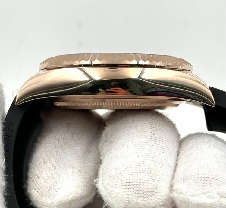 Rolex Sky-dweller Unworn Sky-dweller 42mm Chocolate Dial Rose Gold Oysterflex 336235 Box Papers 2024