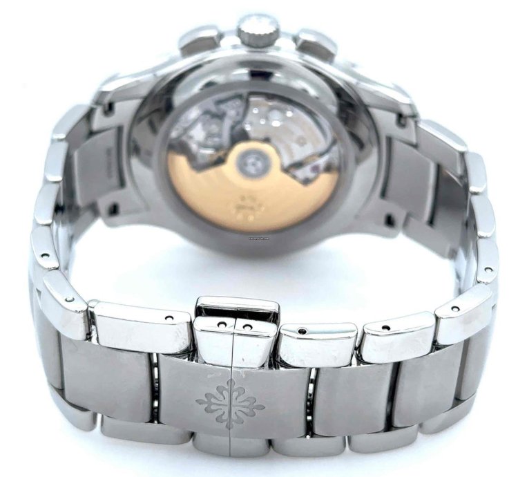 Patek Philippe Annual Calendar Chronograph Complications 42mm Automatic Green Dial Men Watch 5905 1a-001