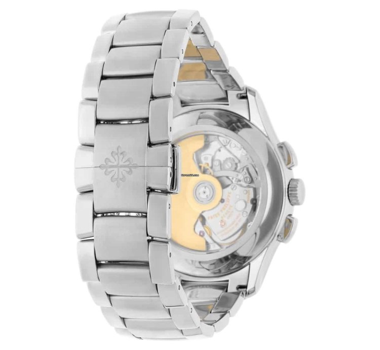 Patek Philippe Annual Calendar Chronograph Complications 5905 1a-001 Stainless Steel Watch Green Dial 2021