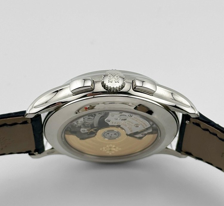 Patek Philippe Annual Calendar Chronograph Complications 5905p-001 Platinum Blue Dial Annual Calendar 2019