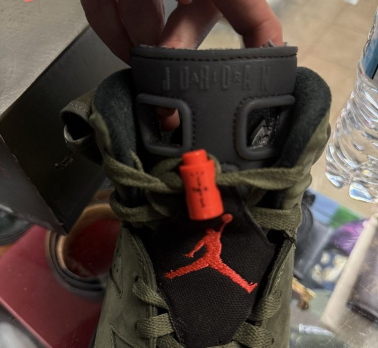 Jordan 6 Travis Scott Olive cn1084-200 Og Size 9