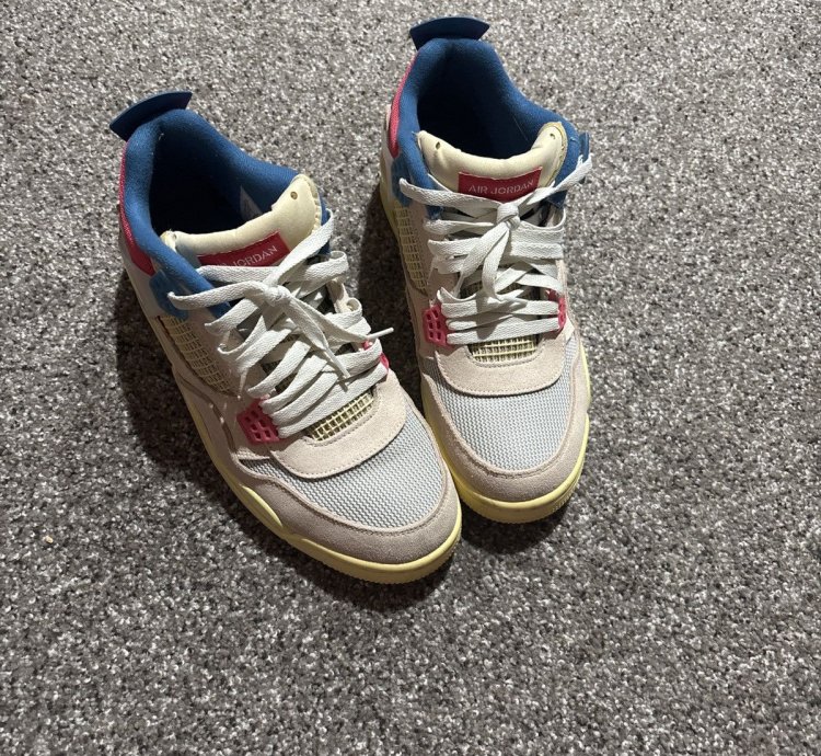 Jordan Four Union Guava Colorway