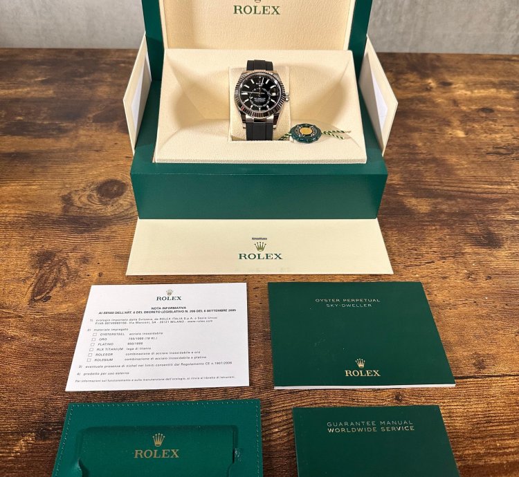 Rolex Sky-dweller White Gold