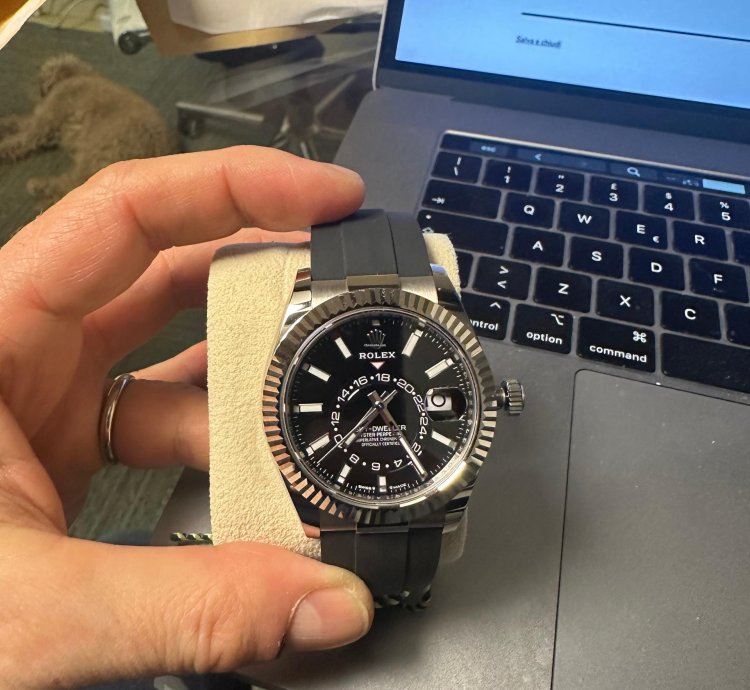 Rolex Sky-dweller White Gold