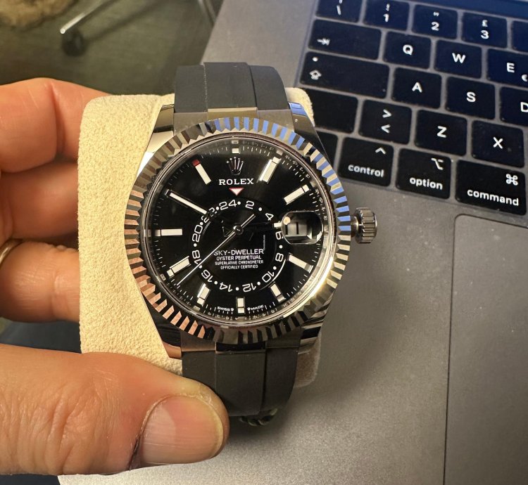Rolex Sky-dweller White Gold