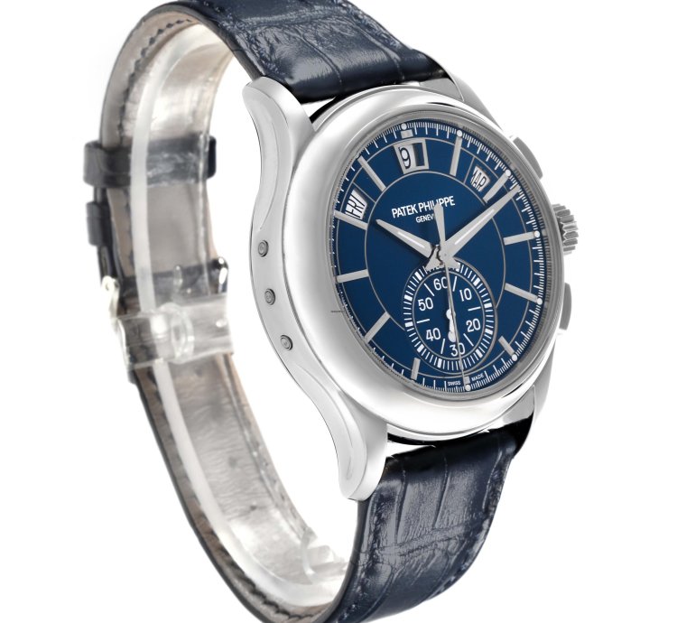 Patek Philippe Annual Calendar Chronograph Complications Annual Calendar Platinum Watch 5905 Box Papers