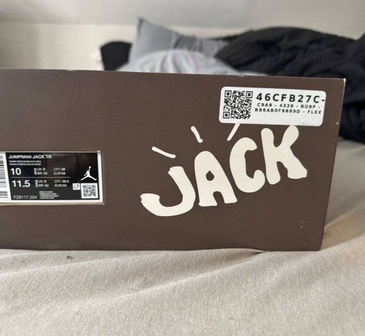 Jumpman Jack Dark Mocha Sz10