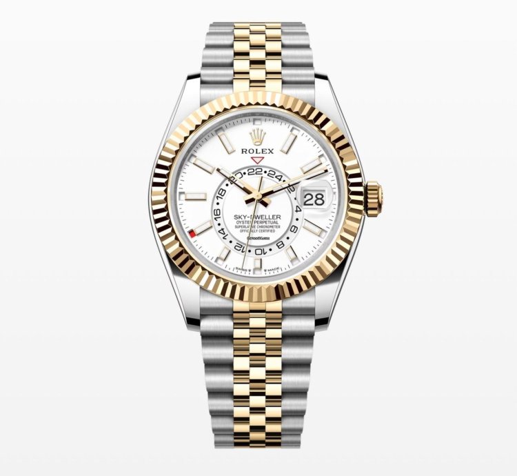 Rolex Sky-dweller White Index Dial Unworn
