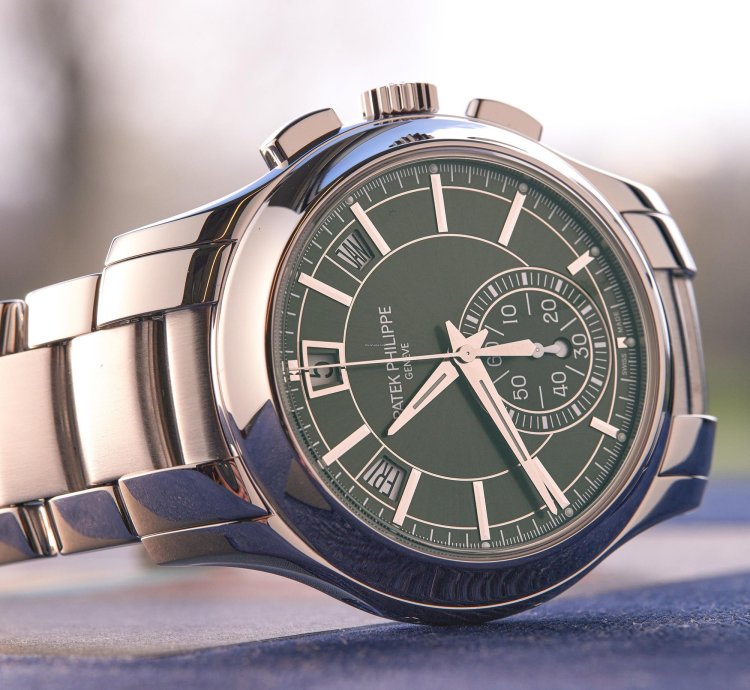 Patek Philippe Annual Calendar Chronograph Complications Stainless Steel 5905 1a-001 - Com003778