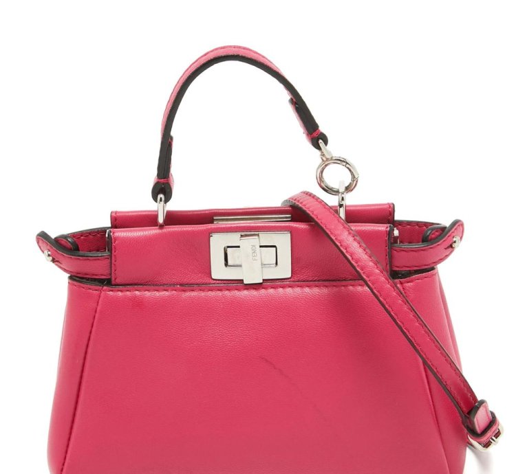 Fendi 2015 Micro Peekaboo Two Way Bag
