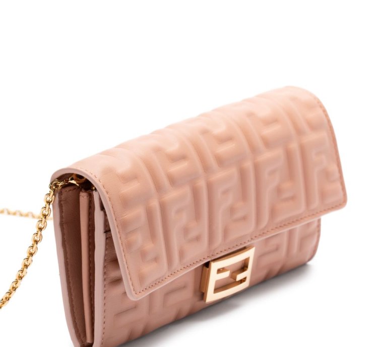 Fendi Continental Wallet On Chain