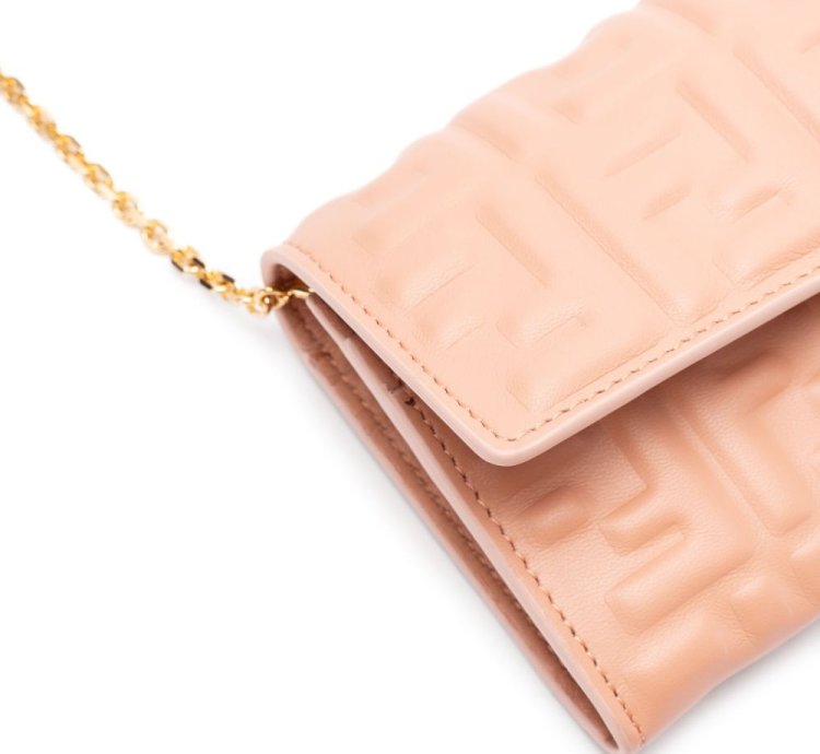 Fendi Continental Wallet On Chain