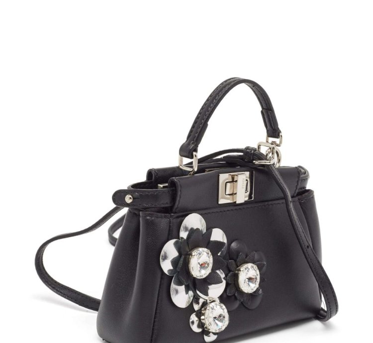 Fendi 2018 Micro Peekaboo Two Way Bag