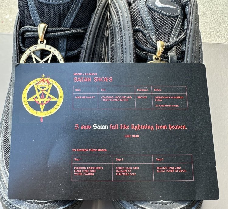 Lil Nas - Mschf Inri Satan Shoes