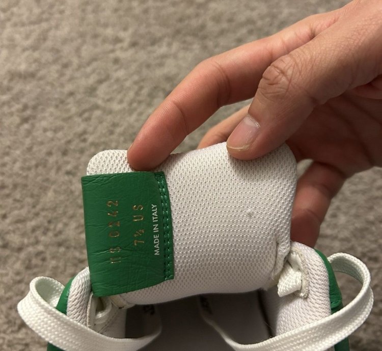 Louis Vuitton Off White Air Force 1 Low White Green Size 7 5