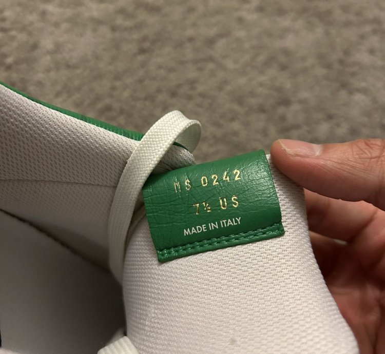 Louis Vuitton Off White Air Force 1 Low White Green Size 7 5