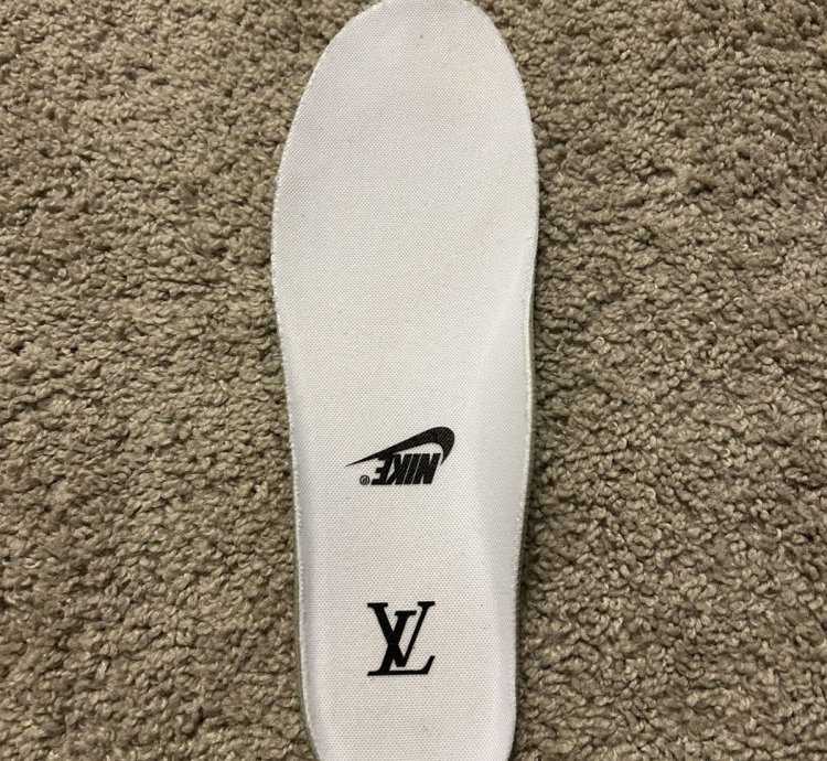 Louis Vuitton Off White Air Force 1 Low White Green Size 7 5