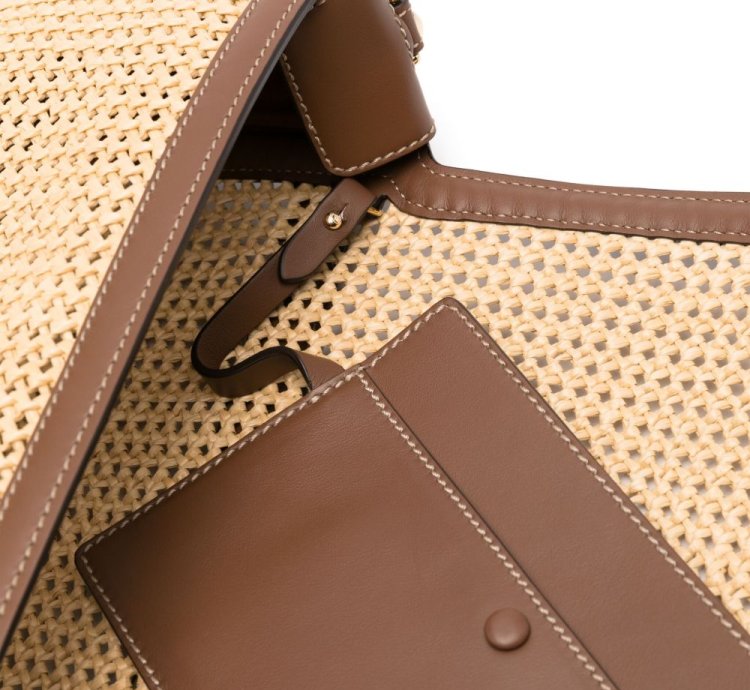 Fendi Baguette Macramé Detail Shoulder Bag