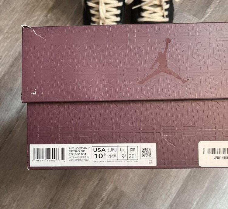 Ma Maniere Jordan 5 Dusk