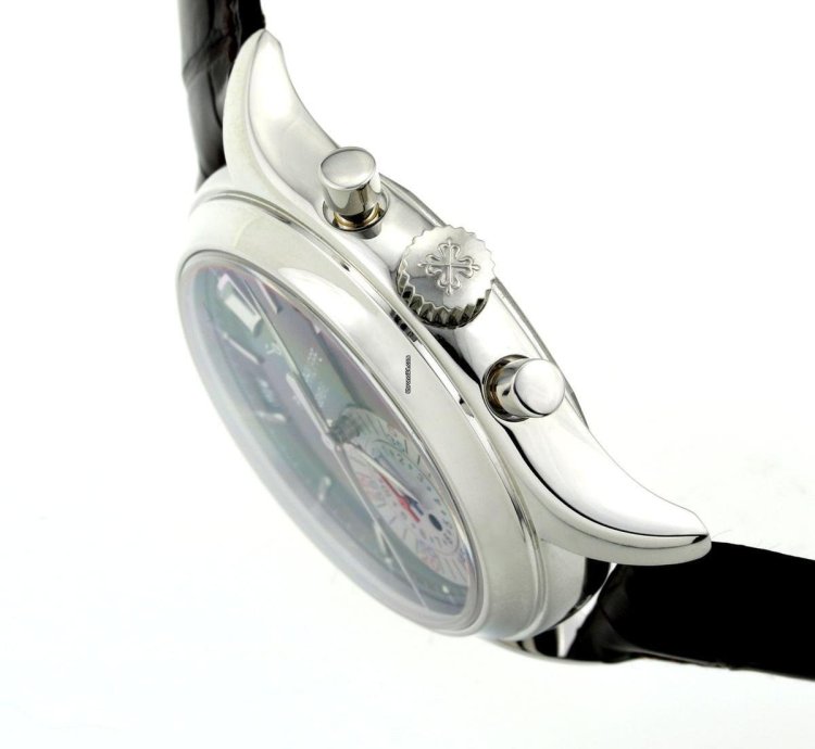 Patek Philippe Annual Calendar Chronograph Platinum Ref 5960p-001