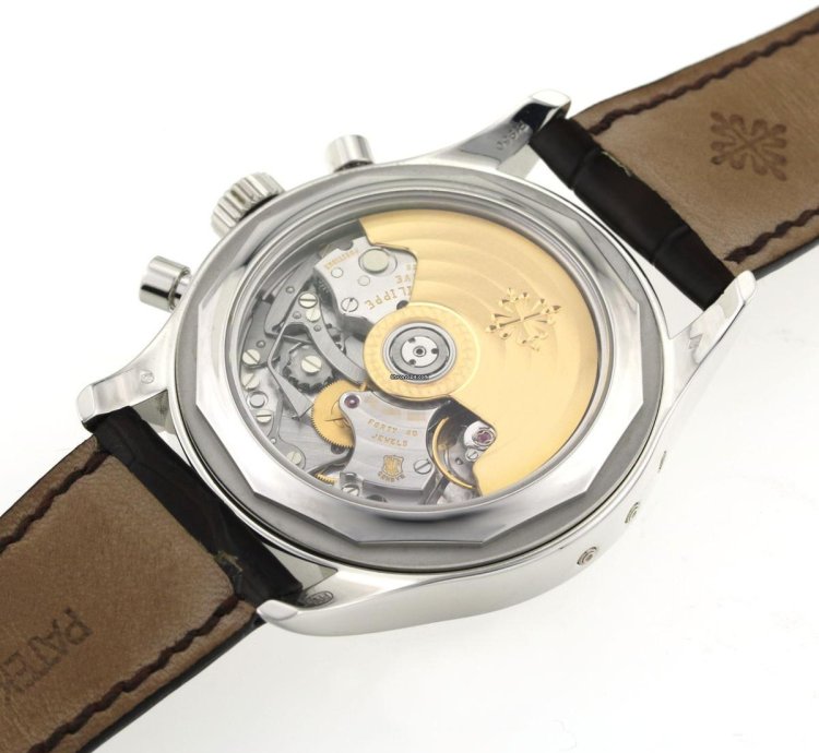 Patek Philippe Annual Calendar Chronograph Platinum Ref 5960p-001