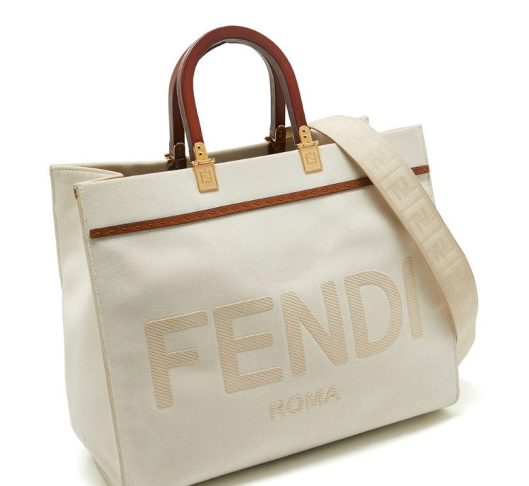 Fendi 2021 Medium Sunshine Two Way Bag