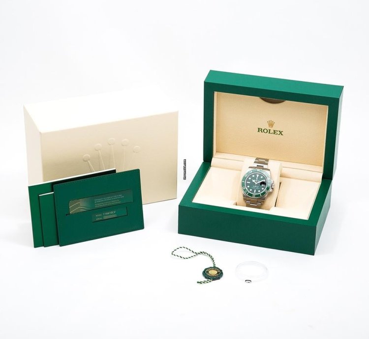 Rolex Submariner Date 116610lv 08 2020 Stickered Unworn Box Papers