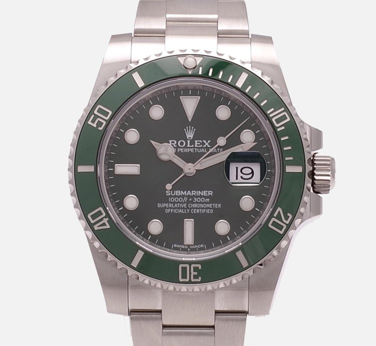 Rolex Submariner Date 116610lv Hulk New Unworn 2109