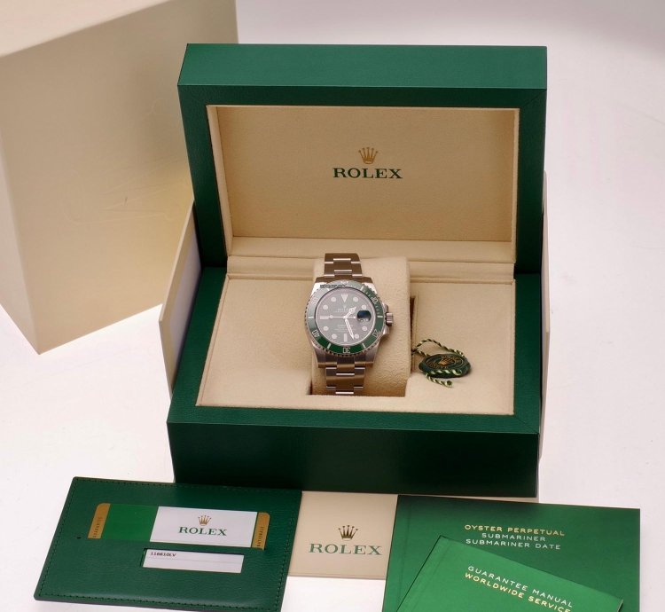 Rolex Submariner Date 116610lv Hulk New Unworn 2109