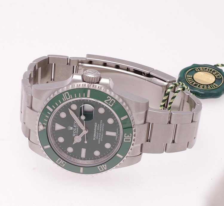Rolex Submariner Date 116610lv Hulk New Unworn 2109
